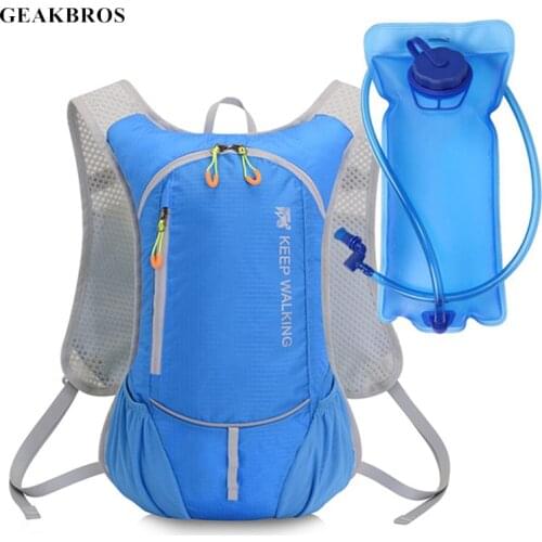 8L Cycling Backpack Lightweight Running Hydration Vest Bag Outdoor Trail Running Marathon Riding Hiking Climbing Sports Bag