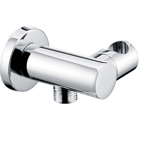 Solid brass chrome wall mounted hand shower holder hook In wall shower set accessories SH085