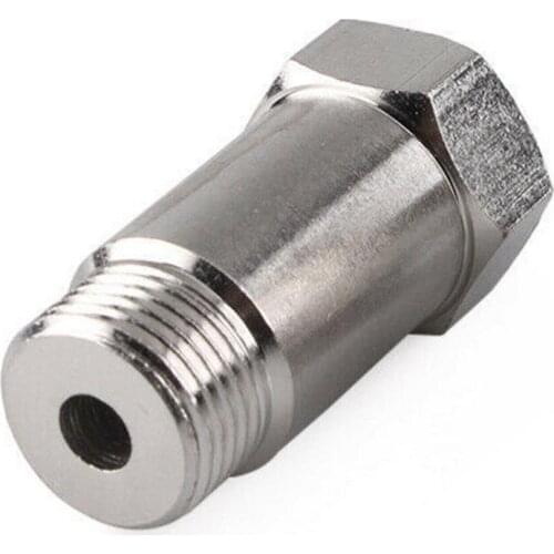 45mm Nickel-Plated Connector Car Repair Oxygen Sensor M18X1.5 Adapter Fix Check Engine Light Eliminator Car Accessories