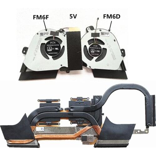 New original Laptop CPU/GPU Cooling Radiator Heatsink&Fan for Asus Zephyrus G15 GA502 GA502IU GX502 13NR03V0AM0101