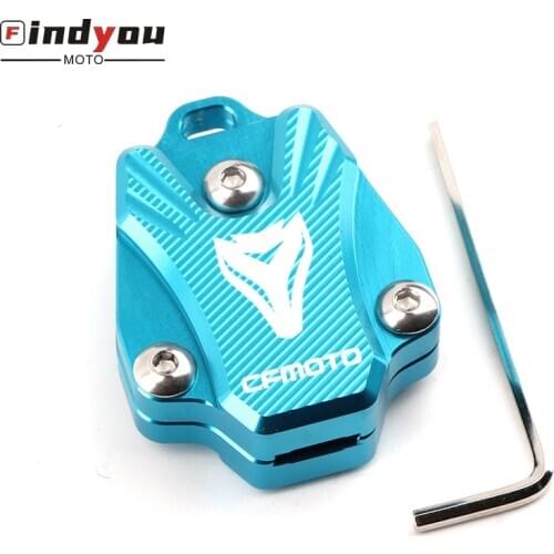 New For CFMOTO motorcycle aluminum alloy key cover protective shell 400nk 250SR 650nk 400GT 650MT 150NK 250NK CF150 CF250 CF400
