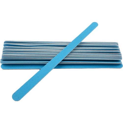 Professional 20pcs/lot Blue Nail File 150/150 Sanding Buffer Block Tips Double Side Gel Polish Manicure Nail Salon Tools