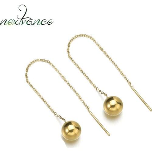 Nextvance Stainless Steel Earring Tassel Earrings Shell Round Beads Star Trend Current Lady Lover Girl Christmas Party Gift