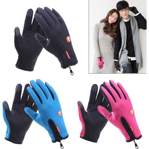 Waterproof Motorcycle Gloves Men Women Racing Motorbike Riding Ski Gloves Winter Warm Thermal Full Finger Guantes Touch Screen