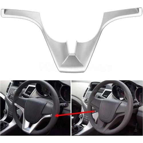 Car Steering Wheel Insert Trim Cover Sticker Interior Ornaments For Chevrolet/Cruze/Sedan/Hatchback