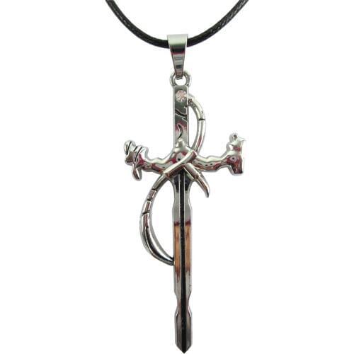 Bsarai K RETURN OF KINGS Isana Yashiro Yatogami Kuroh Pendant Zinc Alloy Cross Necklace