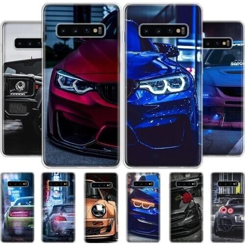 Sports Cars Male Men Phone Case For Samsung Galaxy A 01 6 7 8 9 10 20 40 50 5170 71 M30 S E PLUS Cover Soft Silicone TPU