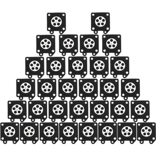 Carburetor Parts Chainsaw Carburetor Membrane Pads Repair Parts Metering Diaphragm Gaskets for Zama Chainsaw Carburetor 2500/380