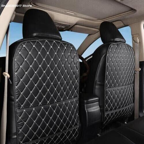 For Hyundai Tucson 2019 2020 2021 Car All-inclusive Rear Seat Back Cover Protector Anti-kick dirty Pad Protector Waterproof Mat