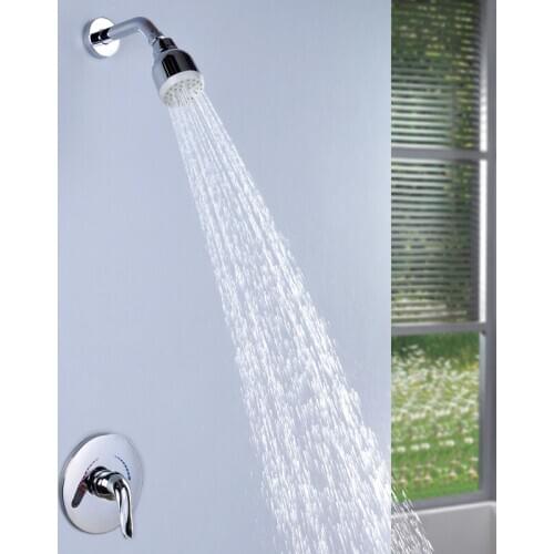 Dark into the wall type shower shower set pressurized air injection nozzle suit AL1043 hotel tap