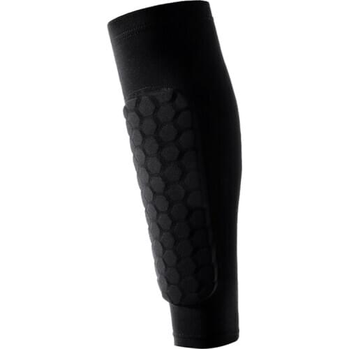 ELOS-Outdoor Soccer Shin Guard Pads Football Shin Guard Pads Honeycomb Running Calf Protective Gear Protective Gear
