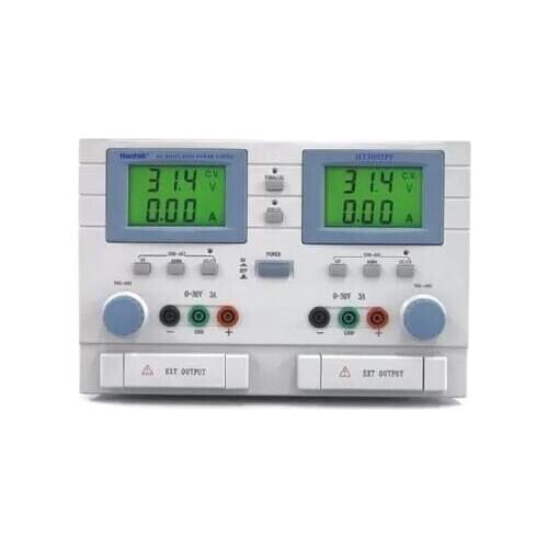 Hantek HT3003PG Power Supply 3 Channels, 0-30Vx2, 5V; 0-3Ax2, 3A/0-5Ax2, 3A LCD Display 110/220V 50Hz