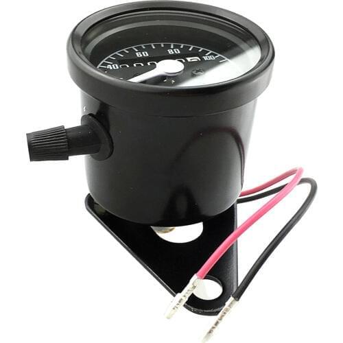 Mini Motorcycle Motor Bike LCD Digital Dual Speedometer Mechanical Odometer