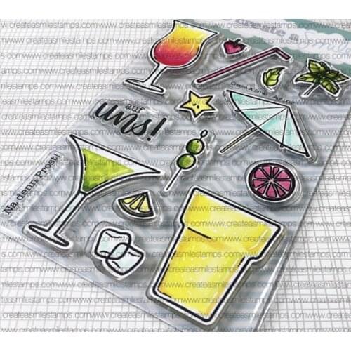 German flower Transparent Clear Silicone Stamp/Seal for DIY scrapbooking/photo album Decorative clear stamp sheets A2716