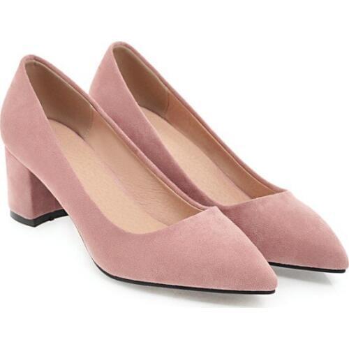 Big Size Pointy simple platform shoes ladies high heels women shoes woman pumps