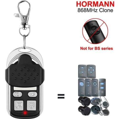 HORMANN 868 mhz Garage Remote Control Clone HORMANN HS1 HS2 HS4 HSE4 HSE2 HSM2 HSM4 868 MHz Remote Control For HORMANN Gate 3pcs