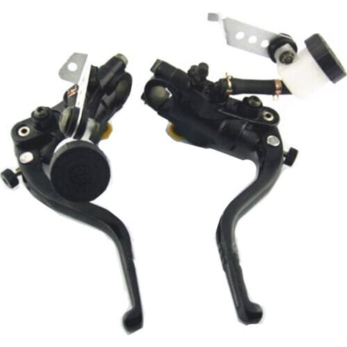 Pair 7/8" 22mm Motorcycle Accessories Control Brake Master Cylinder Hydraulic Clutch Levers For Honda Yamaha Kawasaki Suzuki KtN
