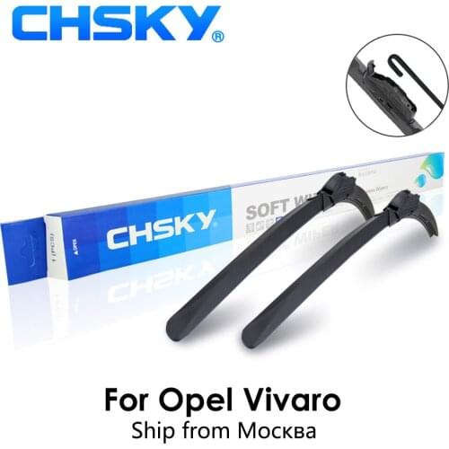 CHSKY Car Windshield Wiper Blade For Opel Vivaro 2002 to Now Car Wiper Blade Auto Windscreen Wipers car-styling