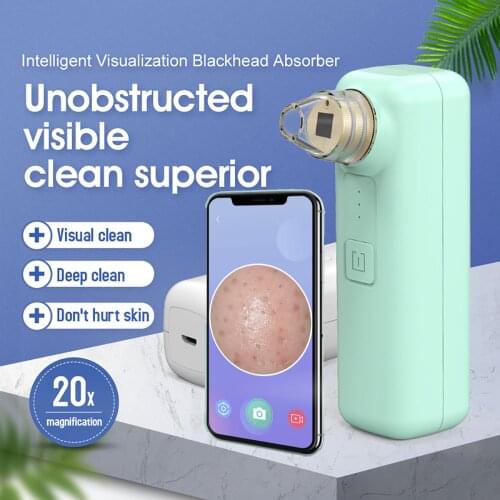 Blackhead Remover Video Clear Skin Care Wireless WIFI USB Charging 3 Frequencies Remove Blackheads Microscope