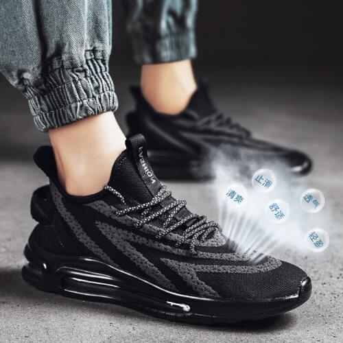 Comfortable Casual Shoes Men Breathable Sports Casual Shoes Fashion Men Sneakers Mesh Man White Sneaker Sport Mens Hot Sale 39 S