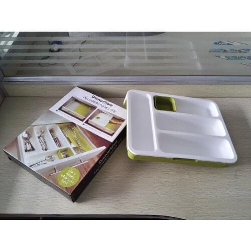 Drawer Store Expandable Cutlery Tray