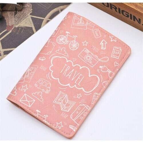 Zoukane New Cover Travel Passport Cover Card Case Women Men Travel Credit Card Holder Travel ID&Document Passport Holder CH02