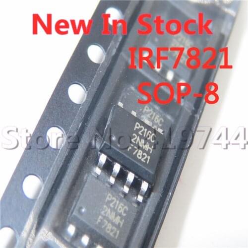 5PCS/LOT IRF7821TRPBF IRF7821 F7821 SOP-8 N-channel 30V/13.6A SMD In Stock NEW original IC