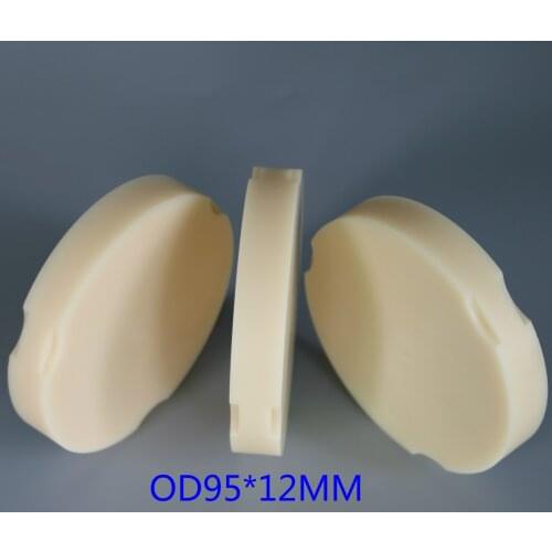 5pcs Dental PMMA Block Discs for ZirkonZahn Milling System Dental PMMA Bridges Restoration Laboratory Material Thickness 12mm