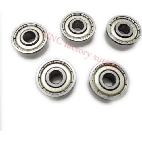 50pcs Free shipping 606ZZ 6x17x6mm miniature deep groove ball bearing 6*17*6mm