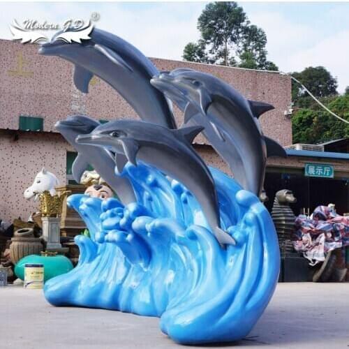 Large outdoor frp sculpture outside cartoon landscape