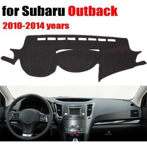 Car dashboard covers for Subaru Outback 2010-2014 years Left hand drive dashmat pad dash cover auto dashboard accessories