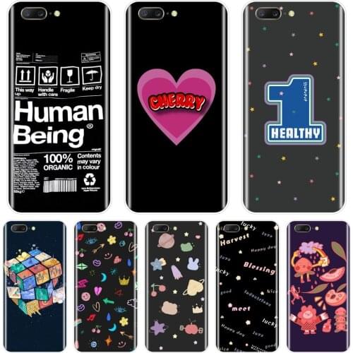 Black Heart Star Case For One Plus 7 7 Pro 6 6T 5 5T 3 3T Soft Silicone Cover For OnePlus 7 7 Pro 6 6T 5 5T 3 3T Phone Cases