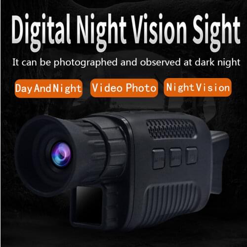 Infrared IR Night Vision Digital Video Camera Monocular Scope Telescope for Outdoor Hunting Camping