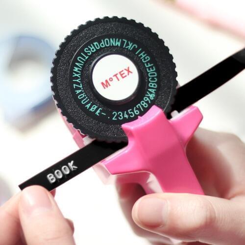 Korea Stationery Creative Manual Printer Label Maker DIY Digital Letter Typewriter Decorative Adhesive Tape Scrapbook Stickers