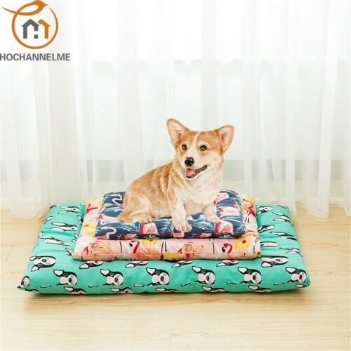 Pet Mats for Cats Dogs Fashion Printed Pet Blanket Cats Sleeping Beds for Dogs Resistance to Bite Mats Pet Supplies
