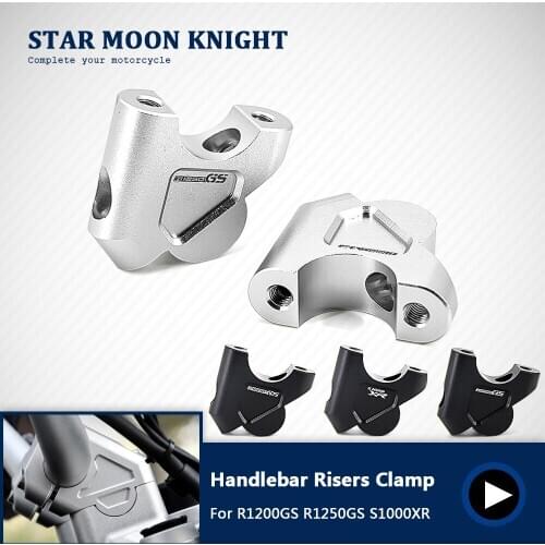 Handlebar Mount Risers Clamp for BMW R1200GS R1250GS LC Adventure Riser Handlebar for BMW GS 1200 1250GS LC Adventure S1000 XR