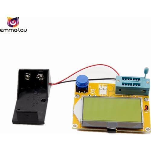LCR-T4 ESR Meter Transistor Tester Digital Mega328 M328 Lcr Diode Triode Capacitance Test Muiltmeter ESR MOS/PNP/NPN L/C/R