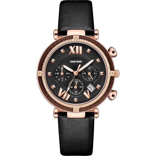 Fashion Quartz Watch Women Luxury Calendar Dress Wrist Watch Lady Leather Strap Roman Female Clock 2021 Relogio Femininos