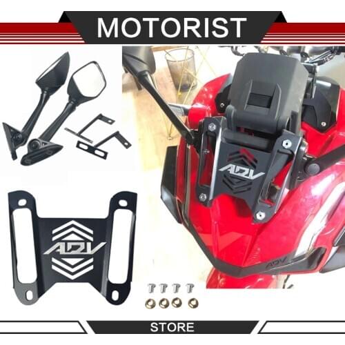 Motorcycle rearview mirror forward for adv150 ADV 150 2019 2020 adv 150 rear view bracket accessories
