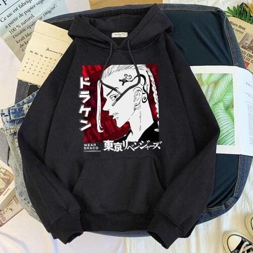 Anime Tokyo Revengers Hoodie Men Japan Text Print Tracksuit For Male Street Casual Style Sweatshirt Warm Comfortable Sweatshirt