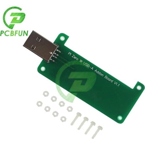 For Raspberry Pi Zero 1.3/W Bad USB Converter Expansion Board For Raspberry Pi Zero W USB-A Addon Board V1.1 for Arduino