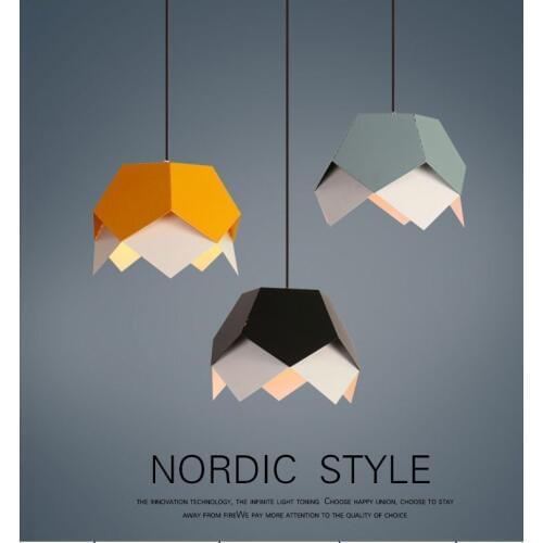 Nordic contracted droplight Angle adjustable E27 small pendant lights, Home decor lighting lamps and lanterns