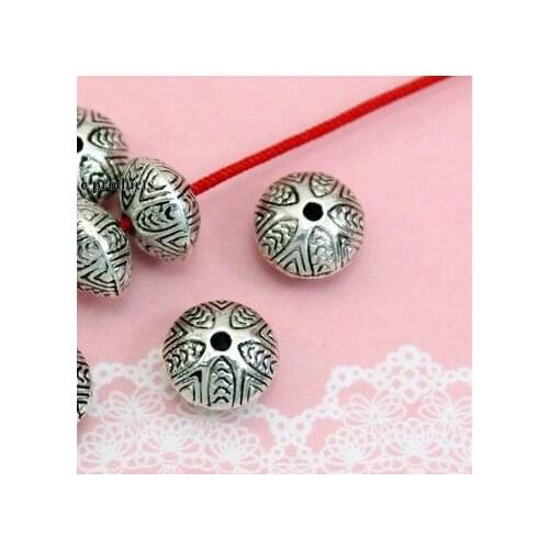 20pcs/lot Tibetan Silver spacer Loose Bead Spacer Beads Connectors for DIY Jewelry Making bracelet gf4d