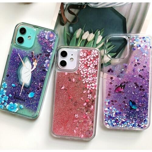 S8 S9 S10 Plus S20 FE Case for Funda Samsung Galaxy S20 FE Ultra S10 Lite S5 S6 S7 S8 S9 Case Glitter Bright Dynamic Phone Cover