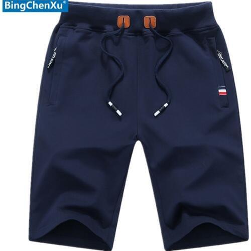 Casual Shorts men Sportswear cotton mens short Jogger Beach Short Pants Summer Man Fitness Bodybuilding Brand shorts Breathable