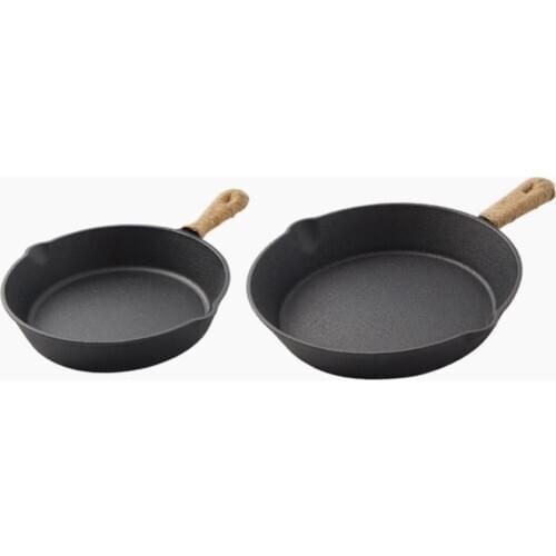 Non-Slip Frying Pan Skillet Hiking Camping Cookware Induction Cooker Steak