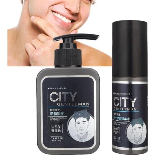 Men Special Hair Removal Cream Shaving Wax Facial Beard Growth Inhibitor Moisturizing Clean Skin Care Cream Beard Removal Serum