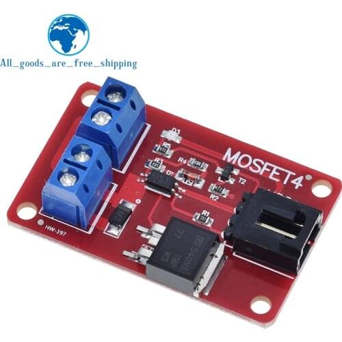 TZT 1 Channel 1 Route MOSFET Button IRF540 + MOSFET Switch Module for Arduino