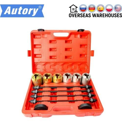 Universal Removal Installation Bushes Bearings Seals Silent Hydraulic Rubber Bearing Pull Sleeve M10 M12 M14 M16 for Car LCV