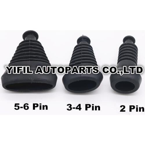 100pcs/lot 2 3 4 5 6 Way/Pin Superseal AMP/Tyco Rubber Waterproof Boots/Sleeve Connectors